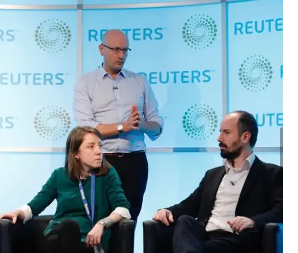 Emre Kızılkaya on a Reuters panel