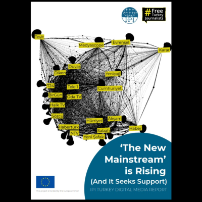 IPI Turkey Digital Media Report cover — The New Mainstream is Rising